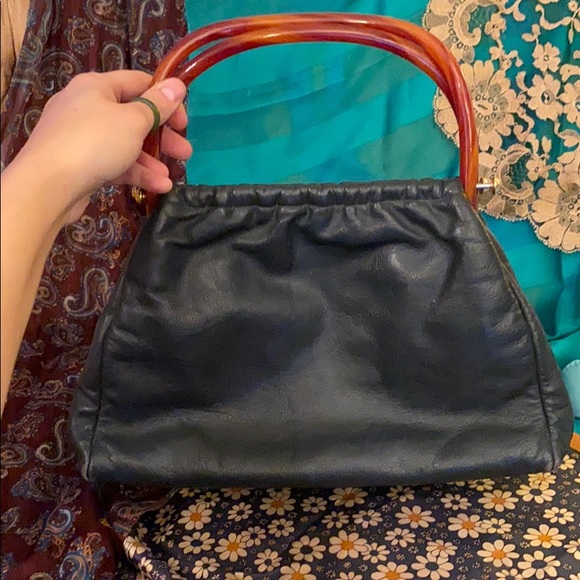 Vintage Blue Handbag - Picture 5 of 8